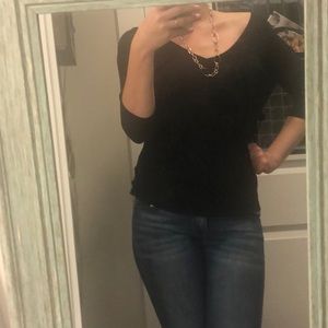 Cute Oversized Black Express Shirt NWT